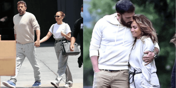 It's A Hand-In-Hand Moment For Jennifer Lopez & Ben Affleck!
