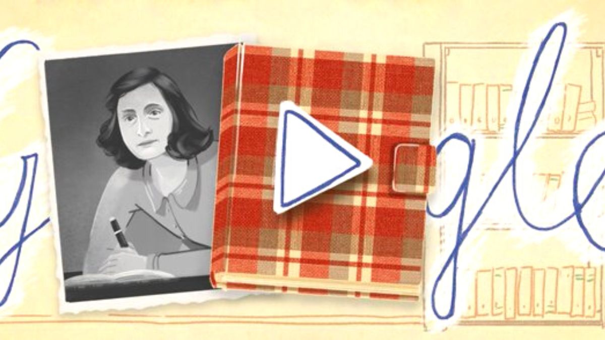 Anne Frank Google Doodle 75 Years Of 'Diary Of A Young Girl'