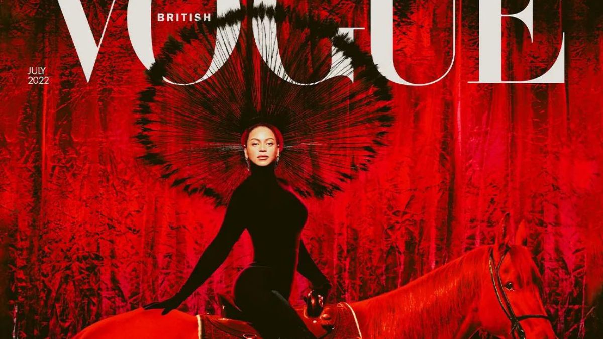 Beyoncé Covers For Vogue July 2022, All Embellished In Designer Pieces