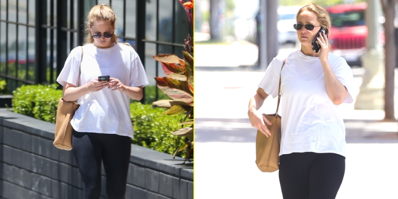 Jennifer Lawrence Spotted On Her Way To Afternoon Pilates Class In Beverly Hills
