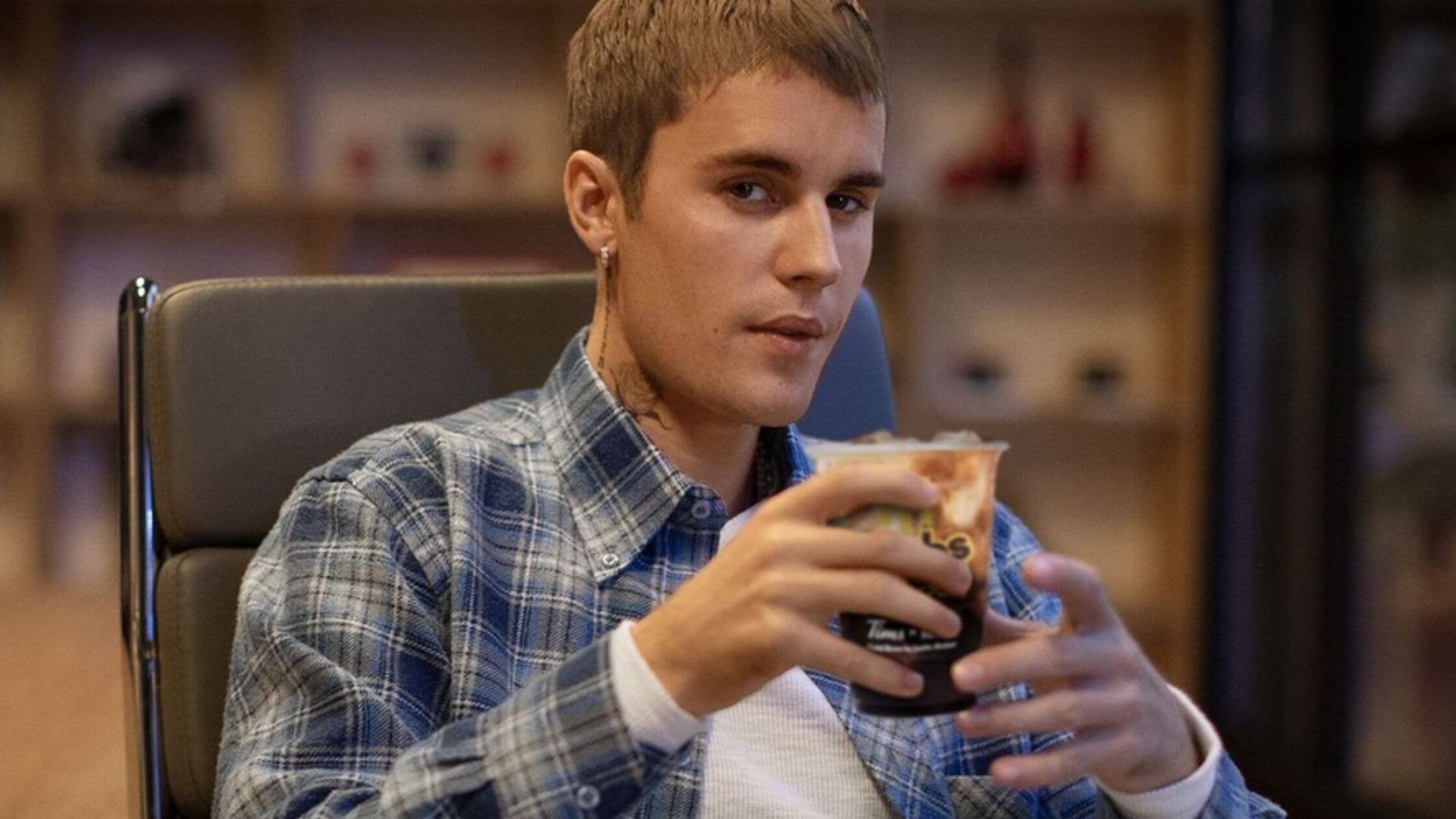 Justin Bieber Star In New Tim Hortons Commercial For Biebs Brew
