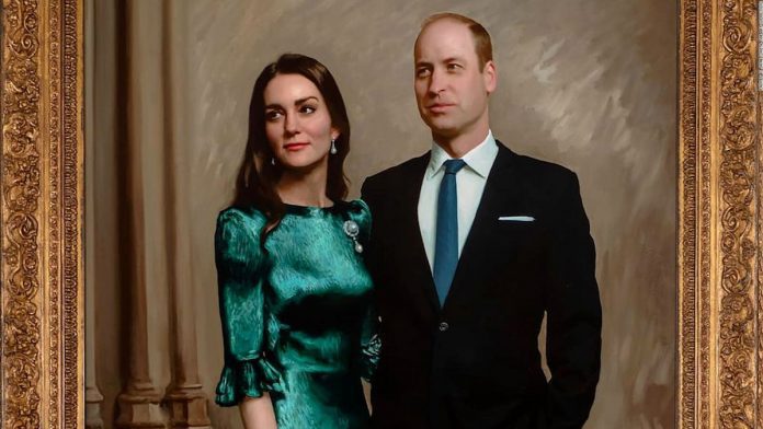 Portrait Of Kate Middleton And Prince William Revealed!