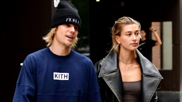 In Cutoff Shorts, Hailey Bieber Goes To Church With Justin Bieber