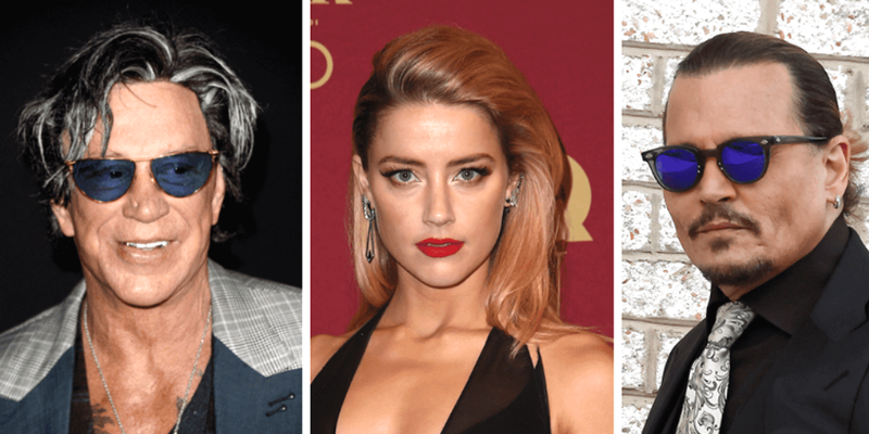The Reason That Mickey Rourke calls Amber Heard  As 'Gold Digger'