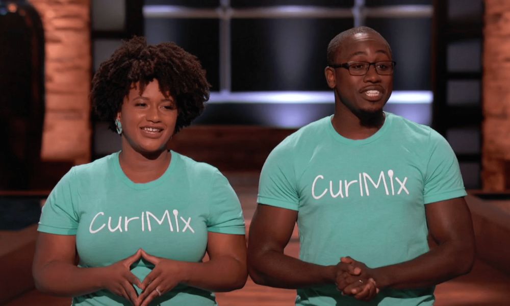 What Did The Sharks Offer CurlMix Contain
