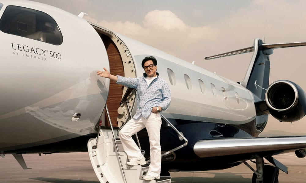 Jackie Chan Private Jet