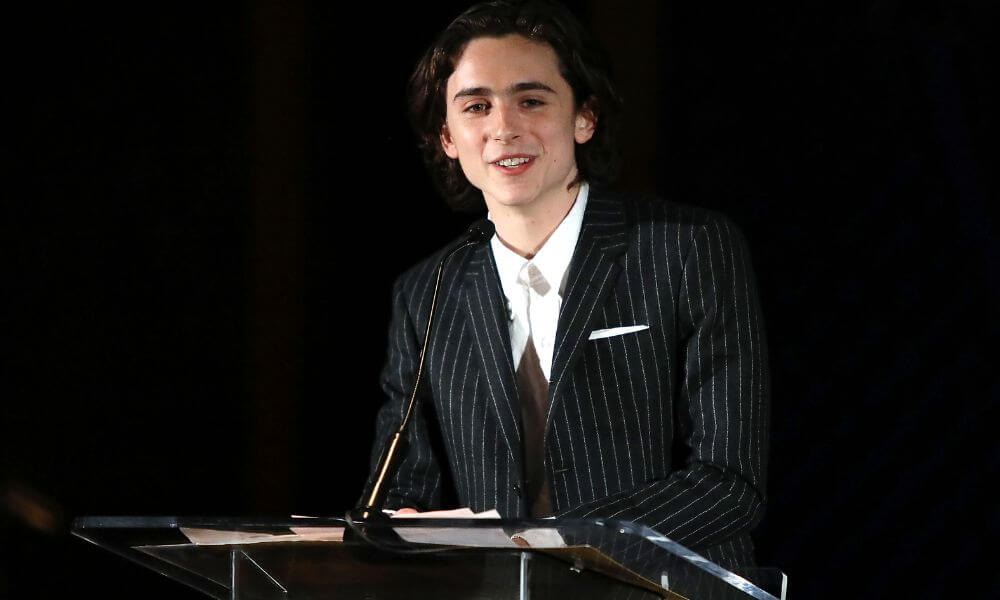 Timothée Chalamet Quote